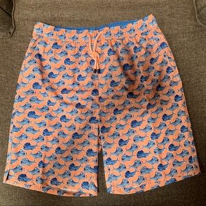 Peter Millar Seaside Men's Gold Rush Swim Trunks